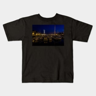 Swansea Marina - Twilight - 2013 Kids T-Shirt